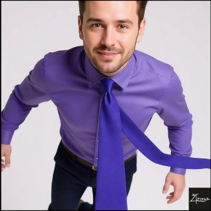 Specklad Himmel Tie Slips