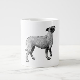 Specklad Skywatch-Valp Jumbo Mugg