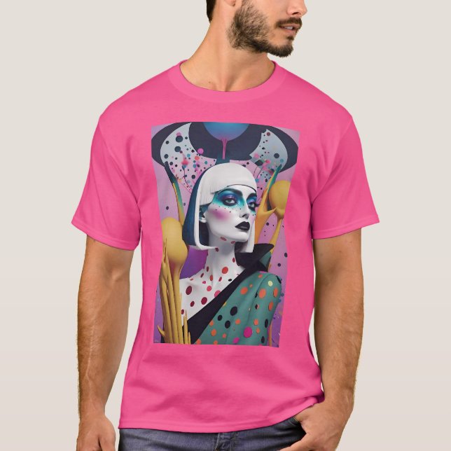 Specklad stavbinder t shirt (Framsida)
