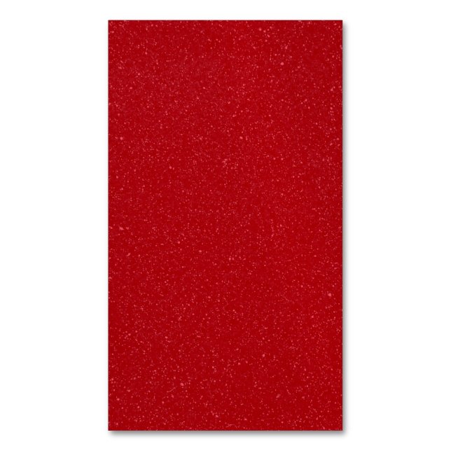 Specklad Tomato-Red Affärskort Magnet (Anpassnings (Framsida vertikal)