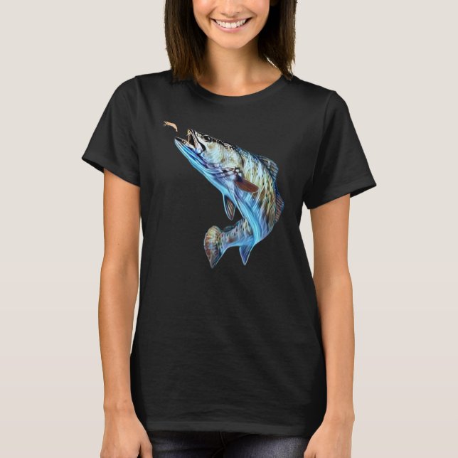 Specklad Trout Fishing Manar, Women & Kids Speckle T Shirt (Framsida)