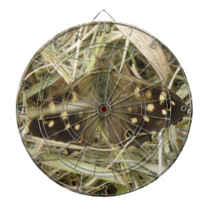 Specklad Wood Butterfly Dart Board Darttavla
