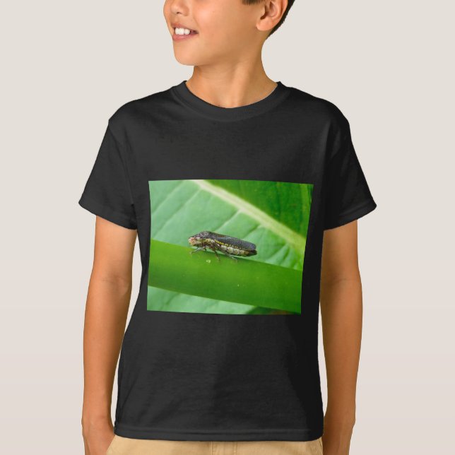 Specklade Sharpshooter Löv Hopper-objekt T Shirt (Framsida)