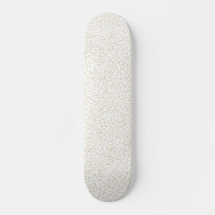 Specklade Vår Fern-, Grönt- och Orange-punkter Mini Skateboard Bräda 18,5 Cm