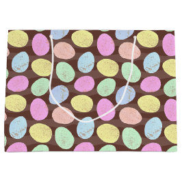 Specklat Candy Påskägg Mönster