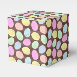 Specklat Candy Påskägg Mönster Presentaskar