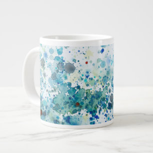 Specklat hav I Jumbo Mugg