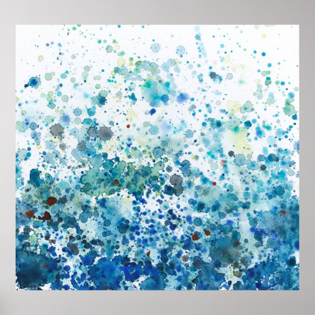 Specklat hav I Poster (Framsidan)