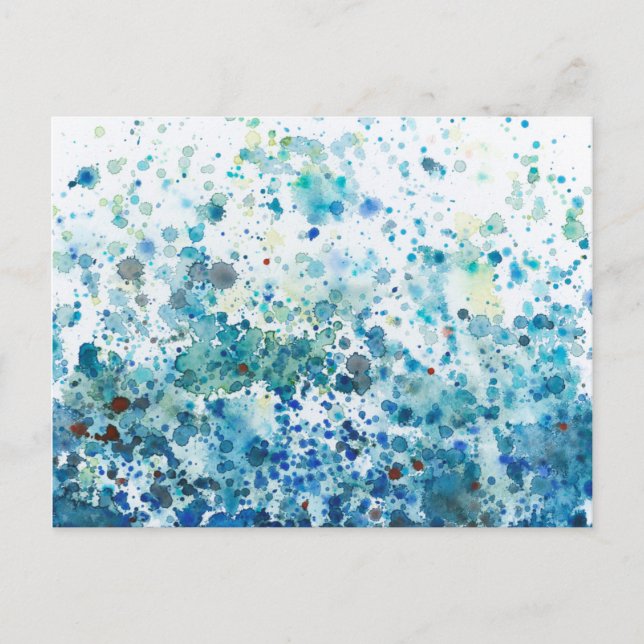 Specklat hav I Vykort (Framsida)