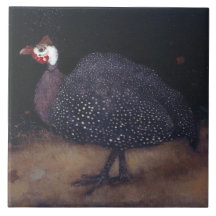 Speckled Guineafowl Bird (av Jan Mankes)