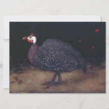 Speckled Guineafowl Bird (av Jan Mankes)