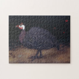Speckled Guineafowl Bird (av Jan Mankes) Pussel