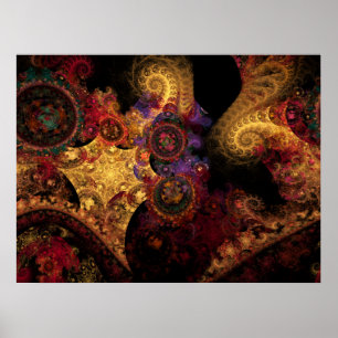Spectacle Fractal Poster