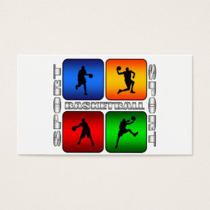 Spectacular Basketball Visitkort