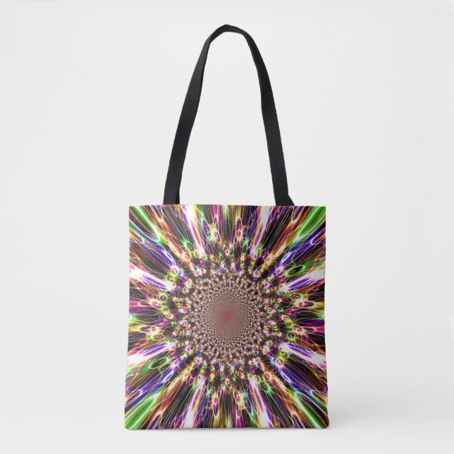Spectacular Rainbow Tote Bag Tygkasse (Framsida)