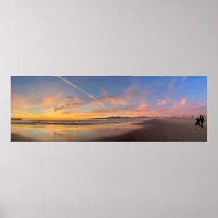 Spectacular Sunset - Venedig Beach, CA Poster