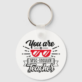Spectacular Teacher Funny Pun Keychains Nyckelring
