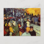 Spectators in Arena at Arles Van Gogh Fine Art Vykort<br><div class="desc">Spectators i Arena i Arles, Vincent van Gogh. Olja på arbetsyta, 73 x 92 cm. Sankt Petersburg, Hermitage. F 548, JH 1653 Vincent Willem van Gogh (30 mars 1853-29 juli 1890) var en nederländsk postimperialistartist. Några av hans målningar är nu bland världens mest kända, populära och dyra konstverk. Vintage retro...</div>