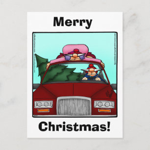 Spectickles på det fina julkortet Humor Helg Vykort