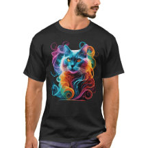 Spectral Anime Cat i Vibrant Smoke Explosion