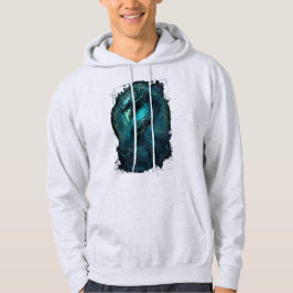 Spectral Coil Cyberpunk Orm Mörk Konst Hoodie