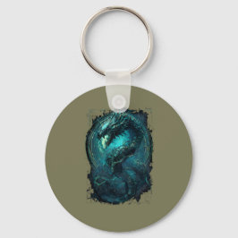 Spectral Coil Cyberpunk Serpent Dark Art Nyckelring