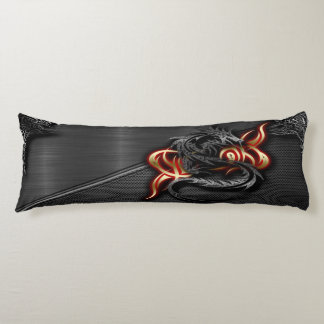 Spectral Dragon Body Pillow ( 20" x 54") Kroppskudde
