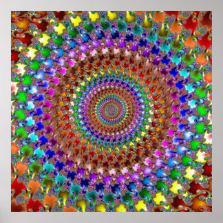 "Spectral Spiral" Poster