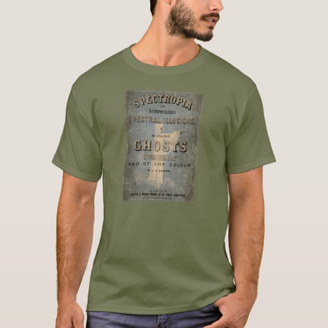 Spectropia - en studie av spöken - 1866 t-shirt (Framsida)