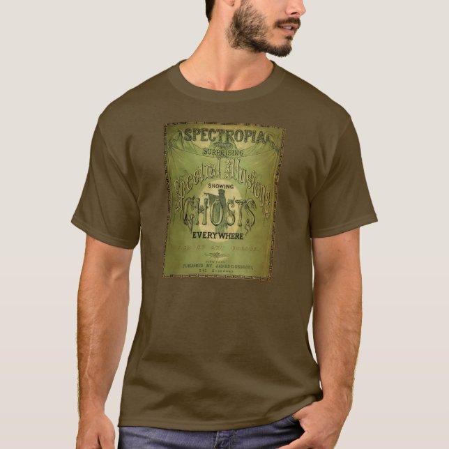 Spectropia - en studie av spöken - 1866 tee shirt (Framsida)
