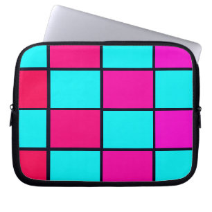 Spectrum färgrika 14 Zipper det mjuka bärbar Laptop Sleeve