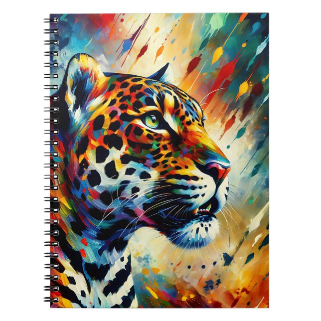 Spectrum Leopard Spirit Anteckningsbok (Framsidan)