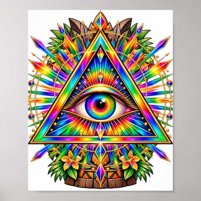 Spectrum Lotus Eye Affisch (Framsidan)
