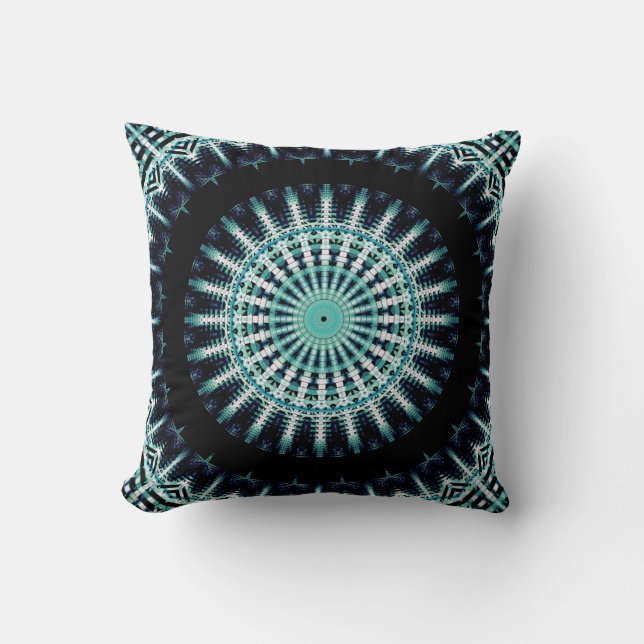 Spectrum Soundwave Mandala Kudde (Framsida)