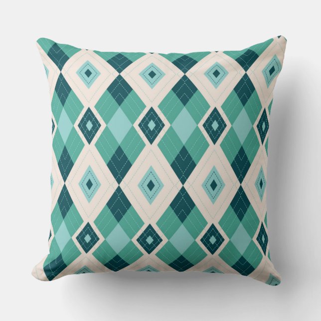 Spectrum Splash Pillow Kudde (Framsida)