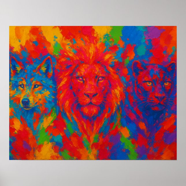 Spectrum Wild Trio Poster (Framsidan)