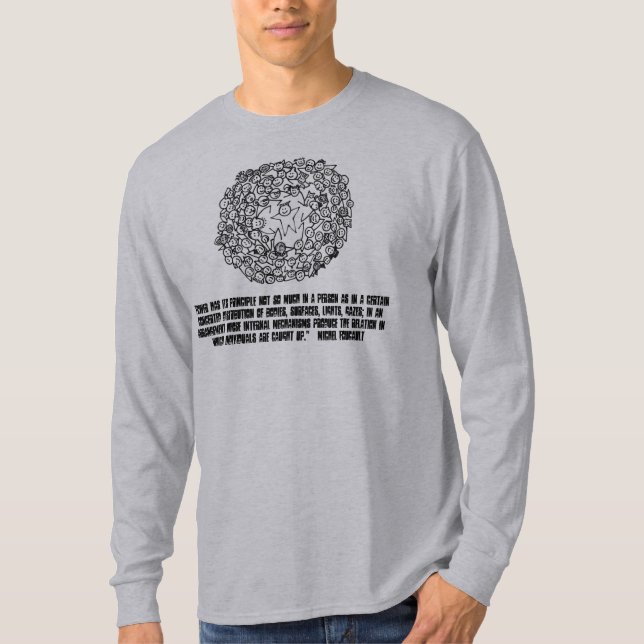 SpectrumMichelFoucaultPower T-shirt (Framsida)