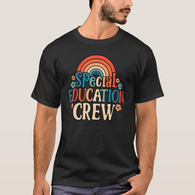 SPED Crew Special Education Teacher Speducator Wom T Shirt (Framsida)