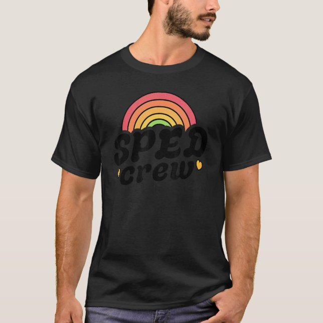 SPED Crew Speciell Education Lacher Speducator Wom T Shirt (Framsida)