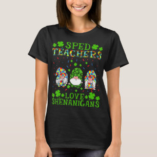 SPED Lärare Kärlek Shenanigans Autism Awareness St T Shirt