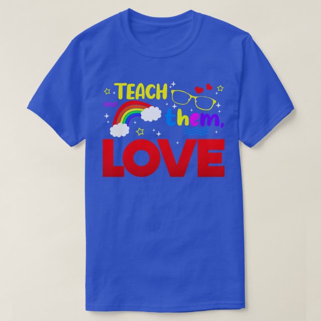 SPED Lärare lär dem Kärlek T Shirt (Design framsida)