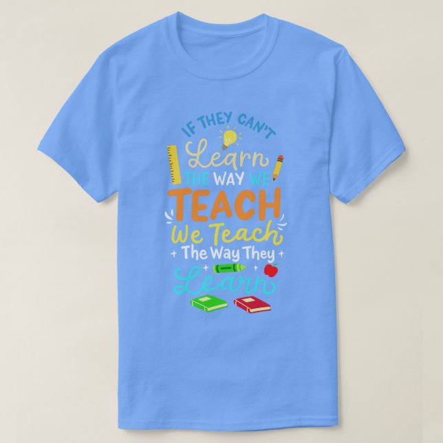 SPED Lärare Sped Educator Speciell Education T Shirt (Design framsida)
