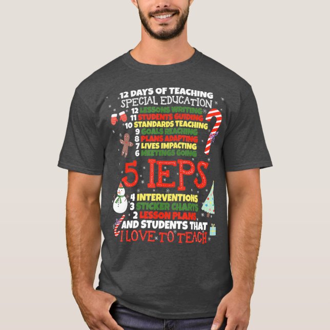 SPED School Tee Speciell Lärare (Framsida)