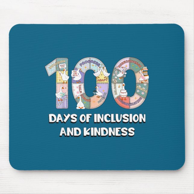 SPED Silly Autism 100 Days School Teacher Goose In Musmatta (Framsidan)