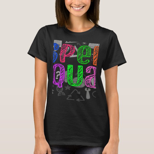 SPED-squad speciallärare SPED-squad T Shirt (Framsida)