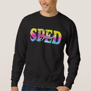 Sped Squad Speciallärare Student Tillbaka Till Sko Lång Ärmad Tröja
