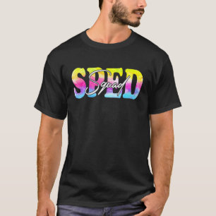 Sped Squad Speciallärare Student Tillbaka Till Sko T Shirt