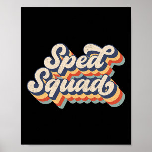 Sped Squad Speciell Ed Teacher Back to school 2024 Poster
