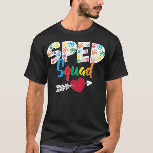 SPED Squad Speciell Education Lacher Educator alpa T Shirt