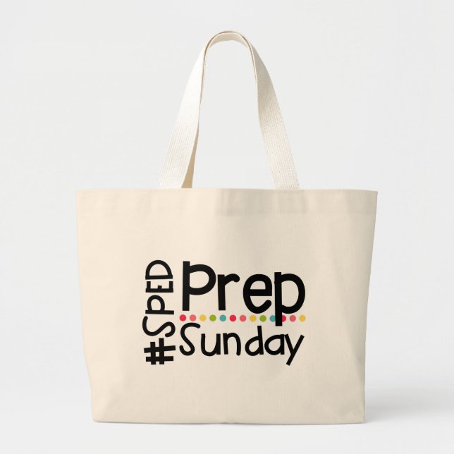 #SPEDPrepSunday toto Jumbo Tygkasse (Framsidan)